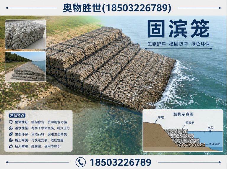 海北雷诺护垫展示图